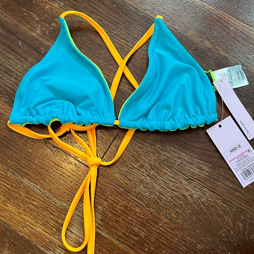 NWT* Wild Fable reversible* bikini top